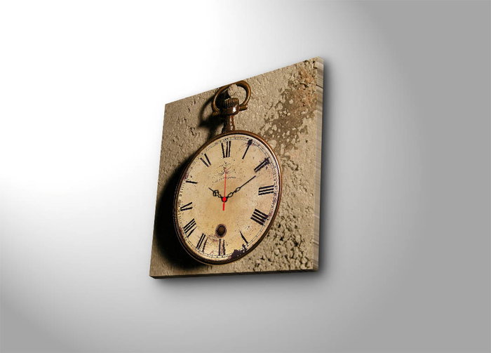Wallity Reloj de pared decorativo de lienzo 4545CS-1 Multicolor Wallity Reloj de pared decorativo de lienzo 4545CS-1 Multicolor